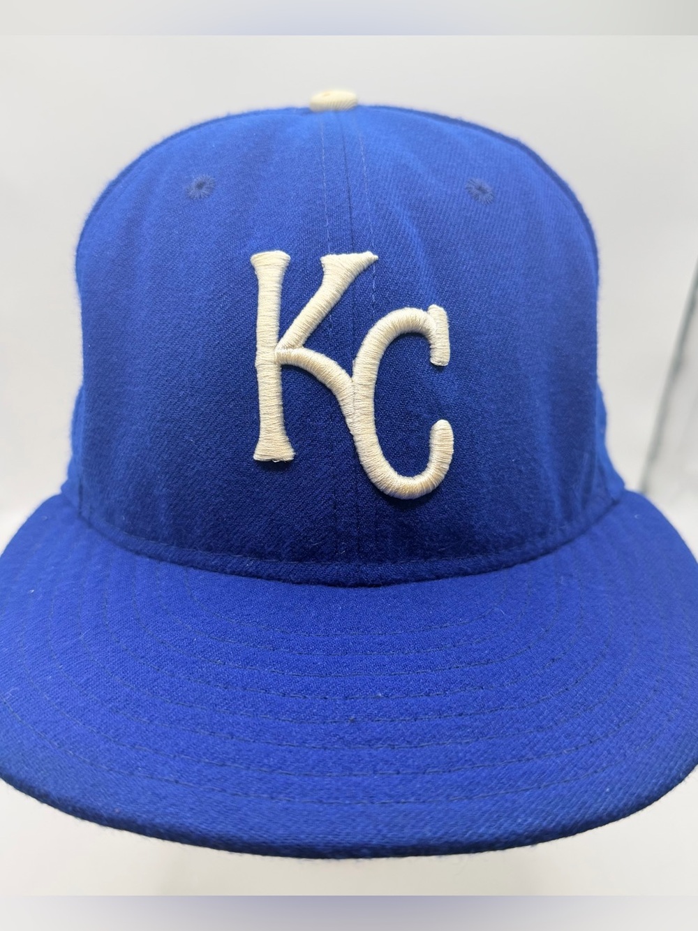 Kansas City Royals New Era 59fifty Baseball Hat Size 7 Cool Base On Field Cap